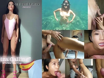 LonelyMeow's wild excursion in Spain ends with red-hot sex & cumshot!