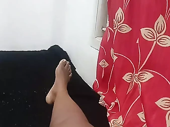 See this sizzling tamil wifey get her labia and booty kneaded until she's prepped to cheat!