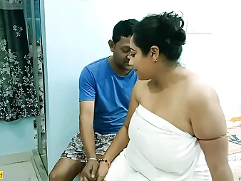 Witness this Indian Mom pay her spouse's debt with her jaws and coochie