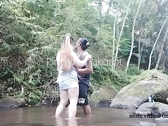 PinoyKangkarot gets down and dirty with Andrea Masq in risky public roleplay