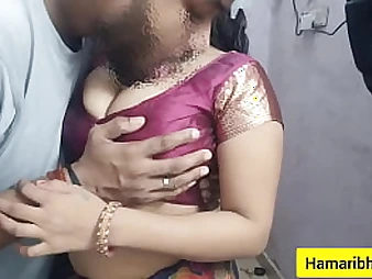 See Abhi and Devi's Indian Desi Bhabhi fuck-fest gauze with insane Indian Desi Aunty and her supah hot boyfriend