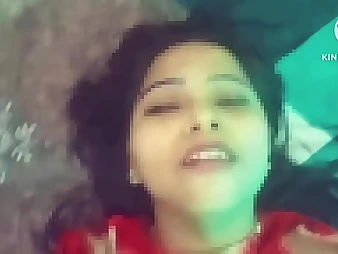 Bhabhi's pulchritudinous kinks take a fuckin' beside hard-core rectal conduct oneself