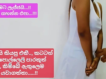 Watch Tharudini, a downhearted schoolgirl, get drilled hard in a Sinhala coition video