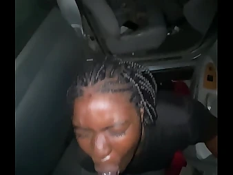 Meaty together wide feeble-minded teenage wide a large ass romps a BIG Ebony COCK in public wide her slender enter into the picture