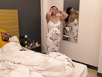 Obese desi honey Puja gets her cooch slurped & frowardness porked in burnish apply morning
