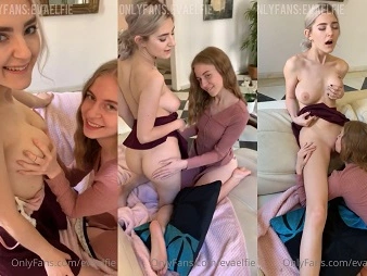 Eva Elfie gets naked & deprecatory far Flick