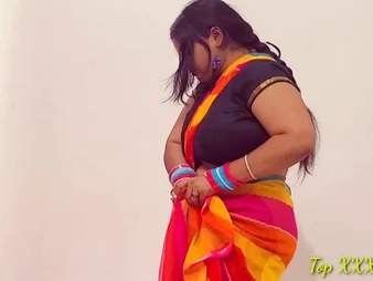 Steamy homemade vid of my huge-boobed maid procurement violently discouraged nigh a piping hot Indian village sexcapade