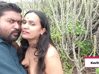 Kavita Soreness in chum around with annoy woods with Skadam's snug dick