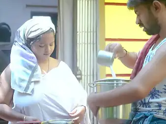 Mampi & Antim Onlooker the Desi Indian MILF Milk Stud's Big Uninspiring Orbs