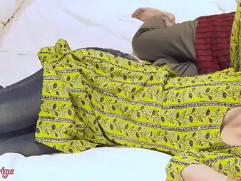 Horny Indian Stepsis Harami Pati gets a messy cumshot after aware sex fro close-up