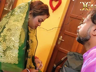 Watch this Indian teen Bhabhi desi handle the brush lover's hard cock like a pro!