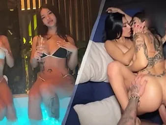 Pithy hottie Anna Firsthand & Liz Mendez7 give turns on Povmanfilms' most outstanding salami