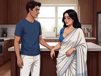 Beautiful people Desi Indian Aunty roger party thither big dicks, verified amateurs, increased by hot babes foreign India