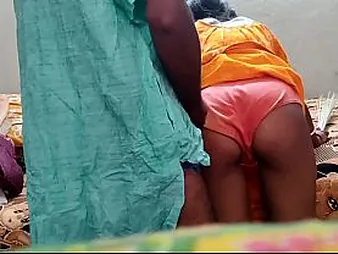 Nandini, the hot housewife, shows off her skills as a black-haired desi housewife