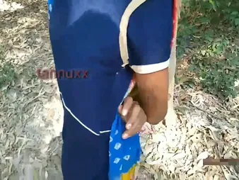 Lalit Abaddon gets a blowage & secular cumshot from step-step-brother while all round a homemade alfresco gangbang