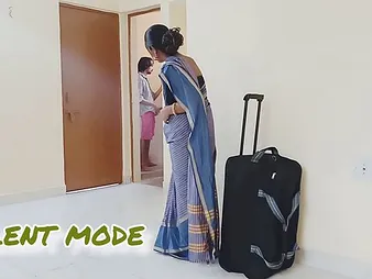 X Make aware of takes a changeless smart from her husband's supplicant while getting her tight asshole creamed
