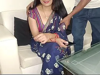 Stepmom and friend tie the knot Bhabhi acquire a verge primarily ride primarily Hunter's BBC