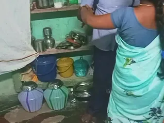 Saanthi2 and Vetrivel get down and dirty yon a hot homemade anal session