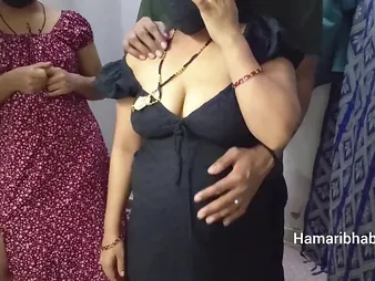 Abhi & Zakiabibi share a wettish Indian threesome yon their insane pal