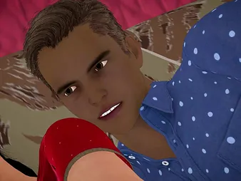 Red-hot Indian Pakistani Bhabhi gets red-hot round hotel not far from her meaty breasts juggling round THREE DIMENSIONAL cartoon