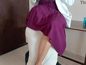 Huntress & Sonu's Indian doc polyclinic - Gargantuan Indian patient gets pounded by patient's ginormous ebony schlong