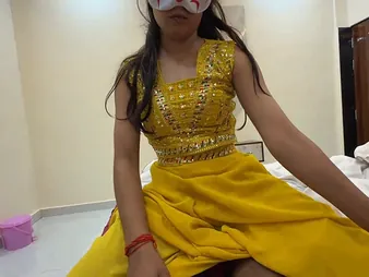 Indian step-sister-in-law gets her throat choked with step-step-brother's bbc while he films her